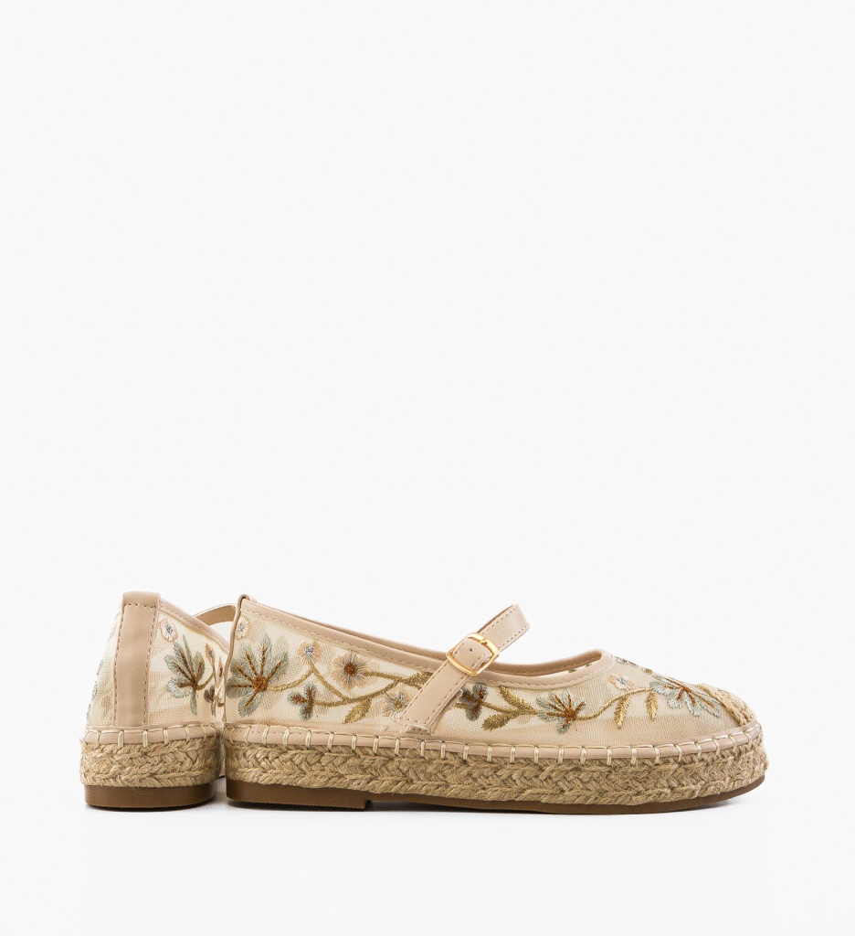 Espadrile dama Mason Bej - 2 | YEO