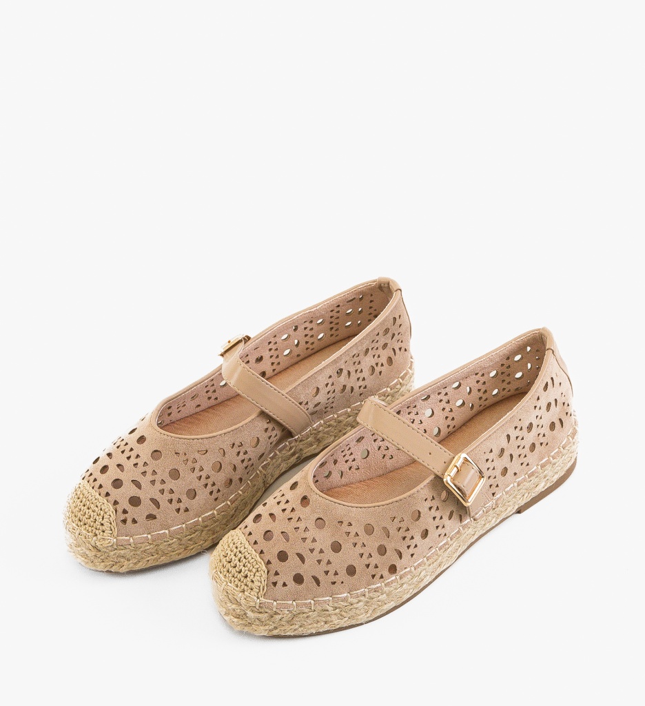 Espadrile dama Richie Khaki - 4 | YEO