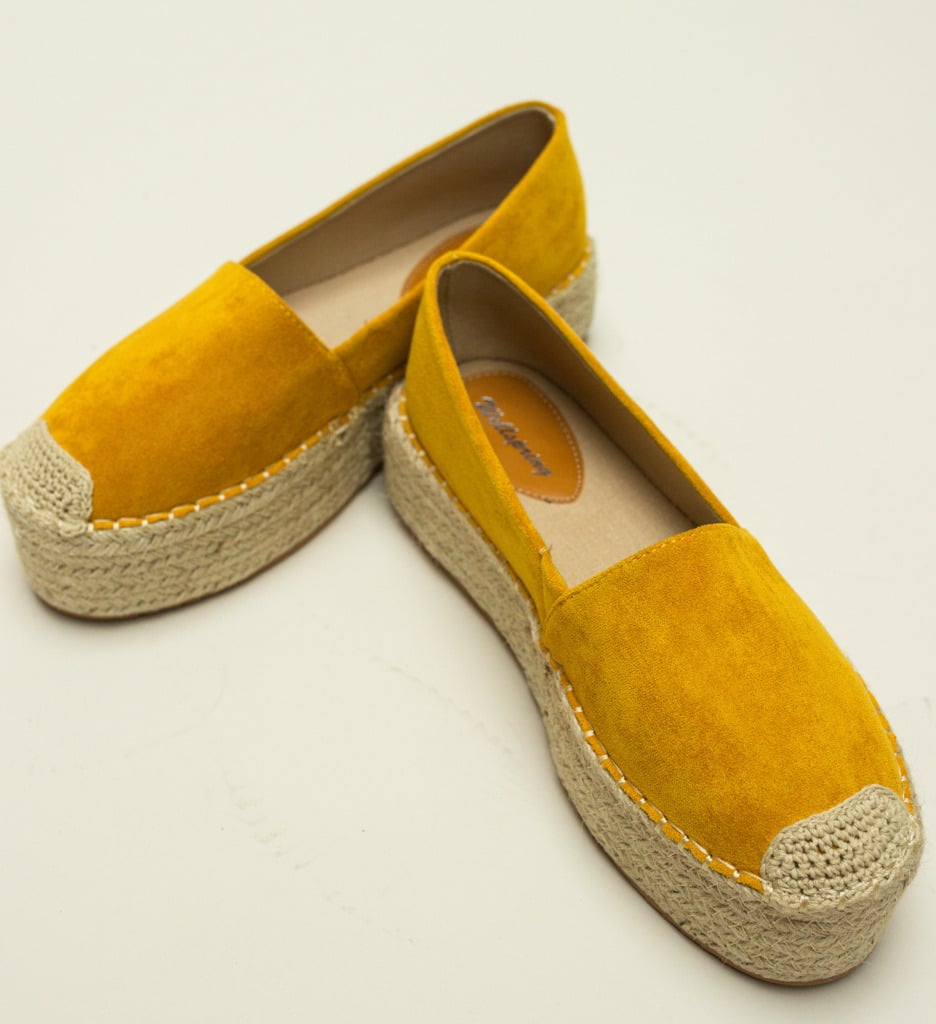 Espadrile Salinas Galbene - 4 | YEO