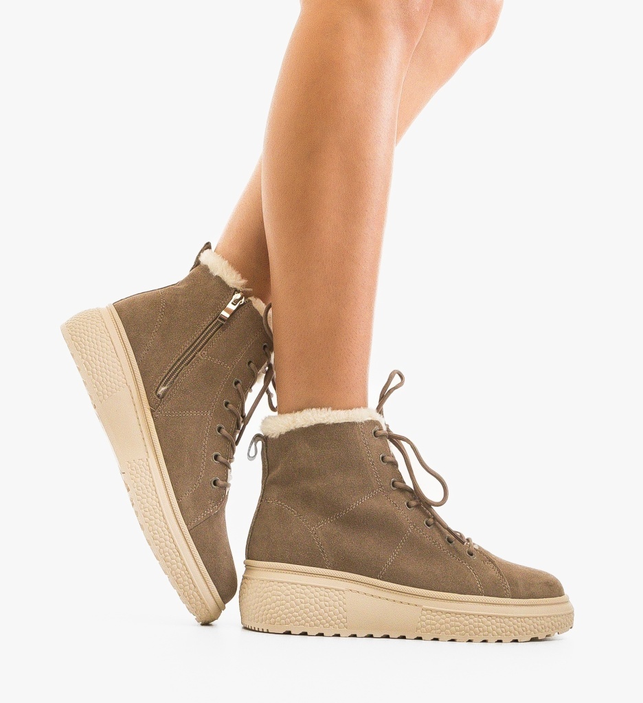 Ghete dama Fenris Khaki - 3 | YEO