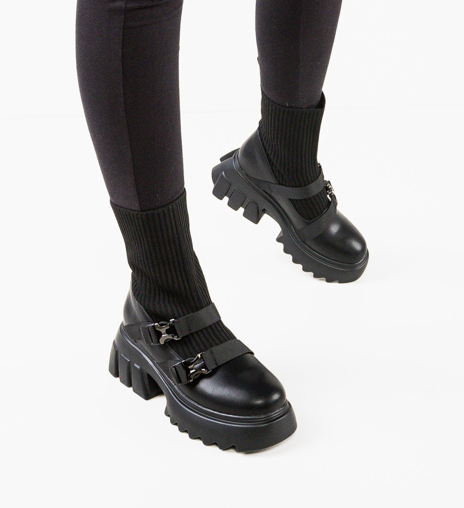 Ghete dama Moran Negre - 1 | YEO