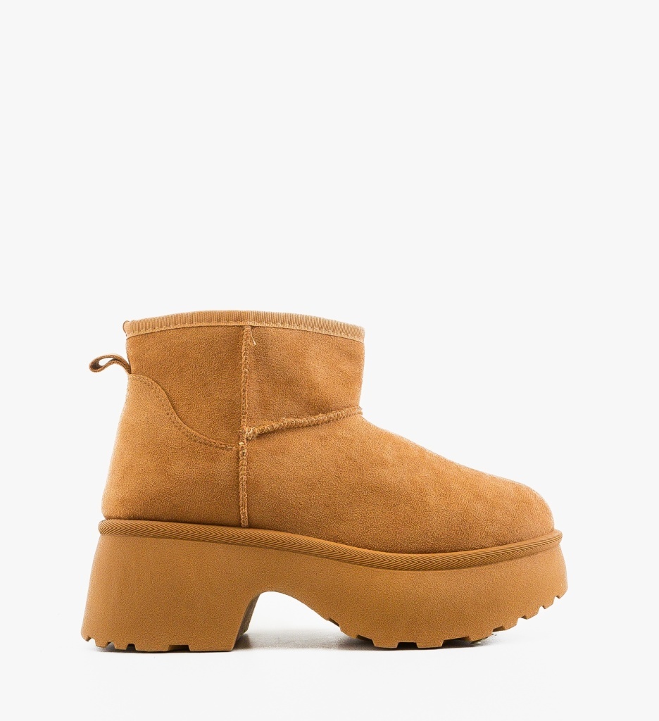 Ghete dama Sospa Camel - 5 | YEO