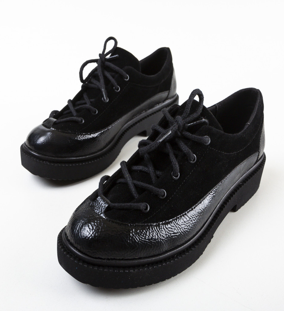 Pantofi Casual Alexo Negri 9 - 5 | YEO