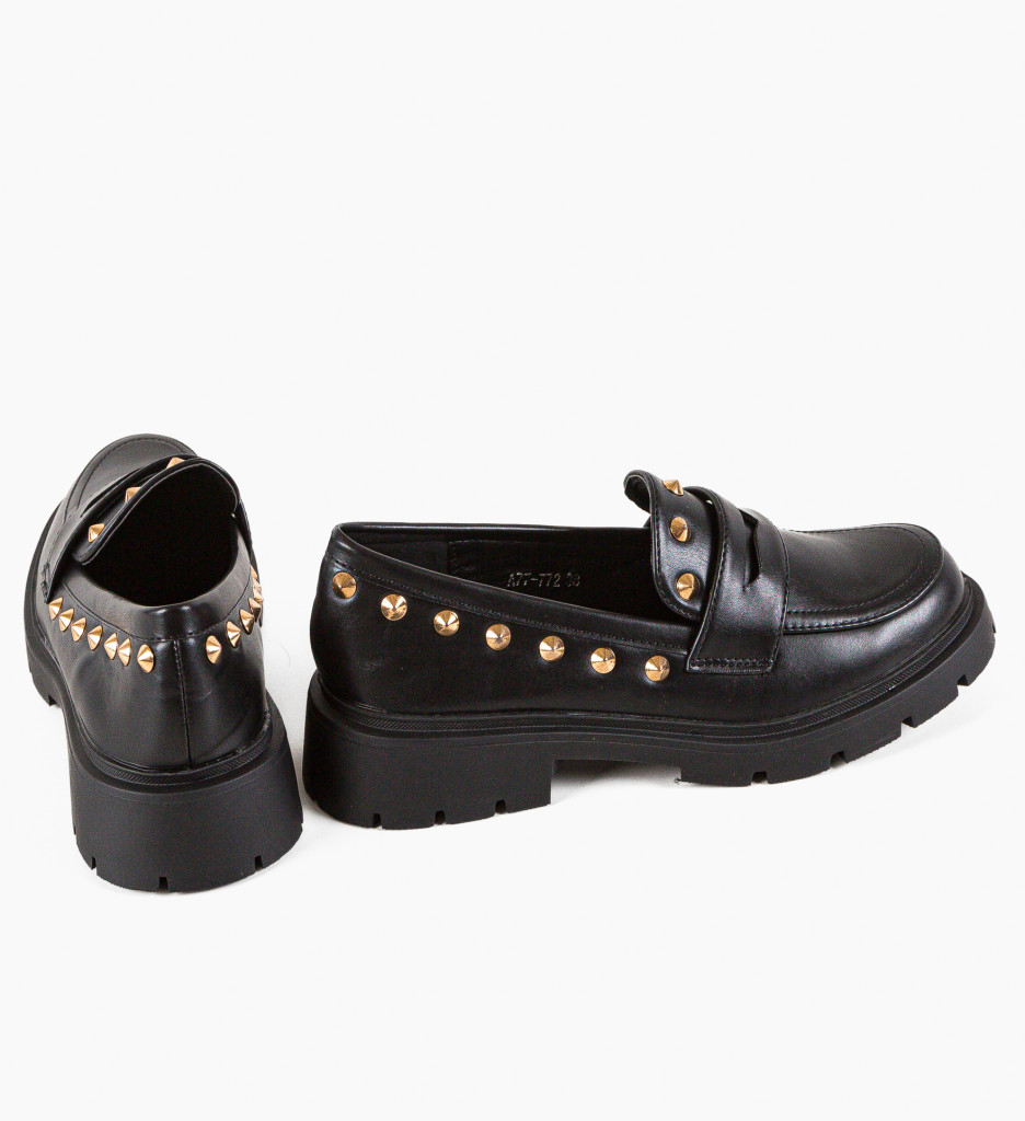 Pantofi Casual Byrd Negri - 4 | YEO