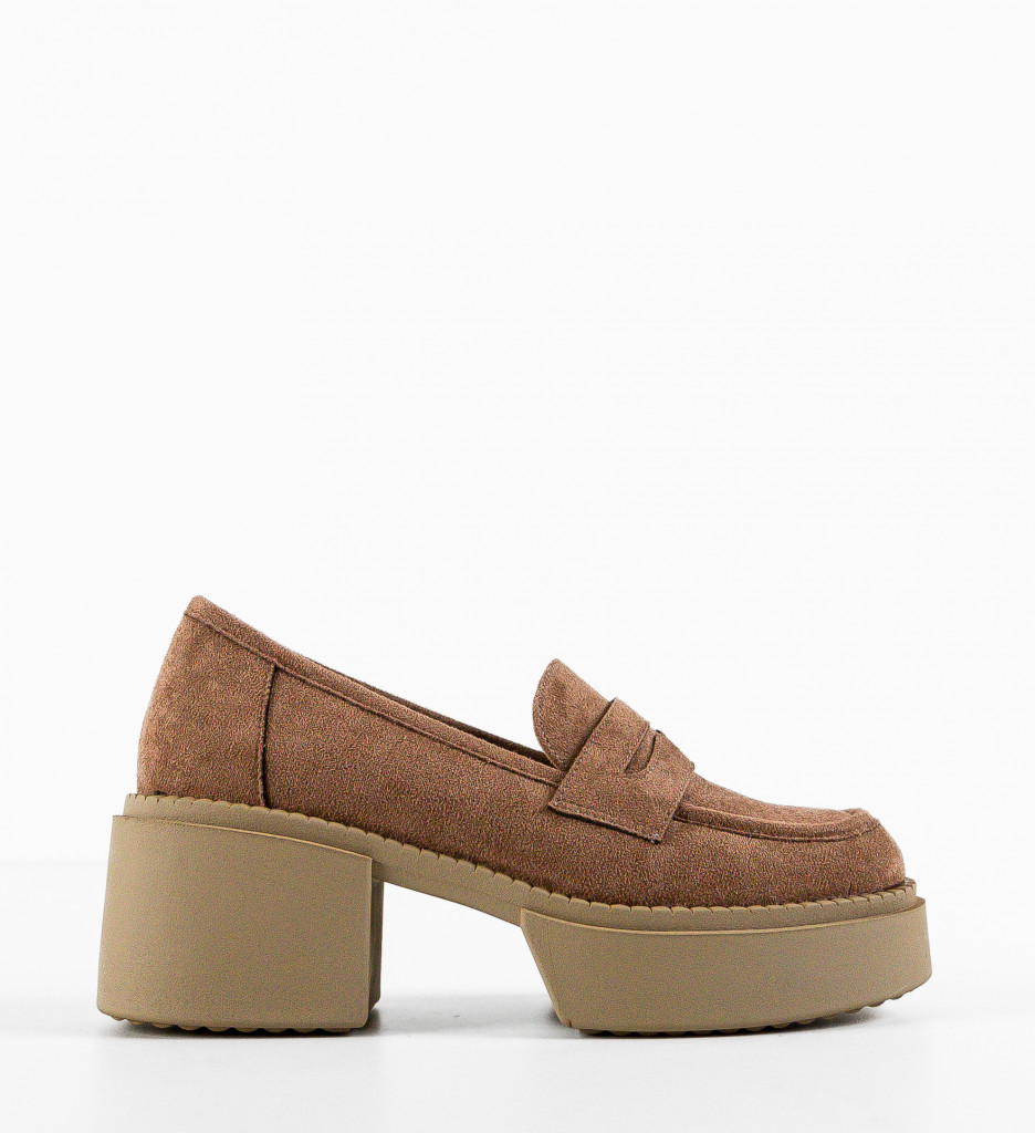 Pantofi Casual dama Atein Khaki