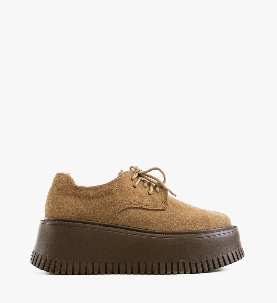 Pantofi casual dama Benve Bej - 4 | YEO