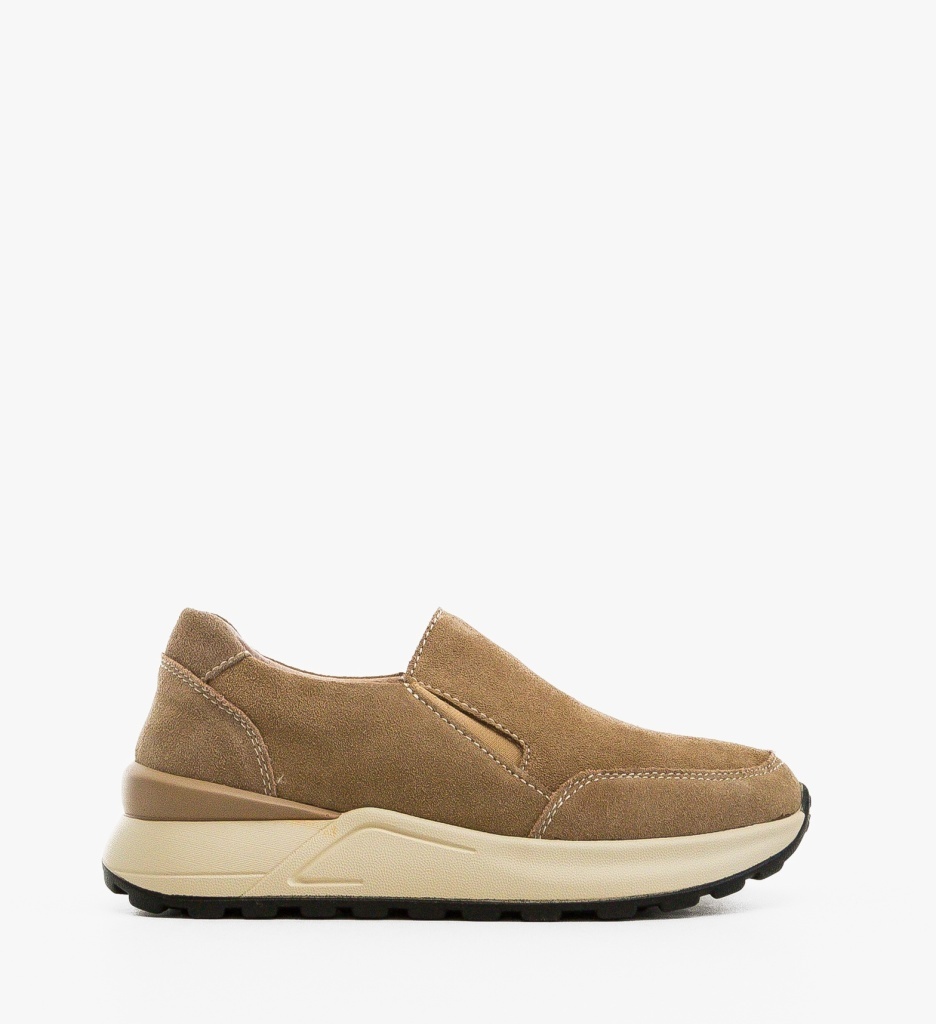 Pantofi casual dama Derina Bej - 5 | YEO