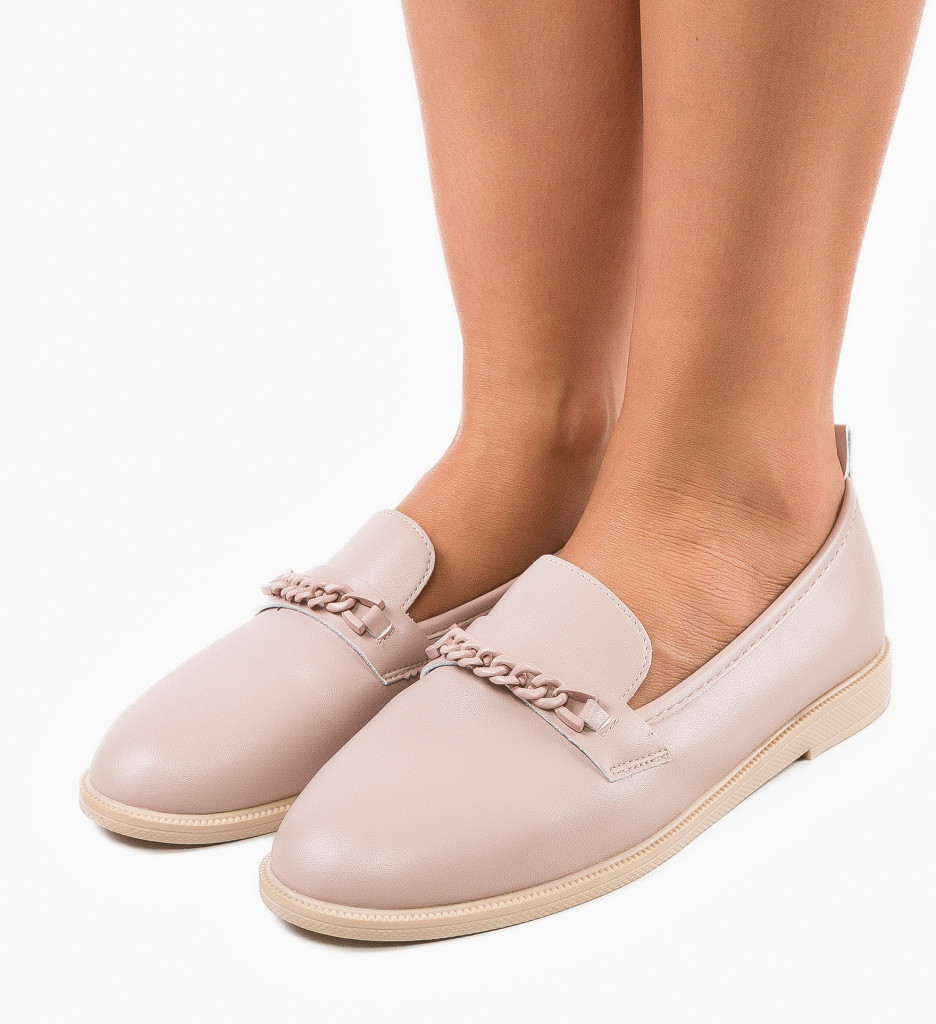 Pantofi casual dama Kalanz Nude - 1 | YEO