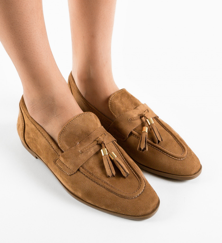 Pantofi Casual dama Lusintia Camel