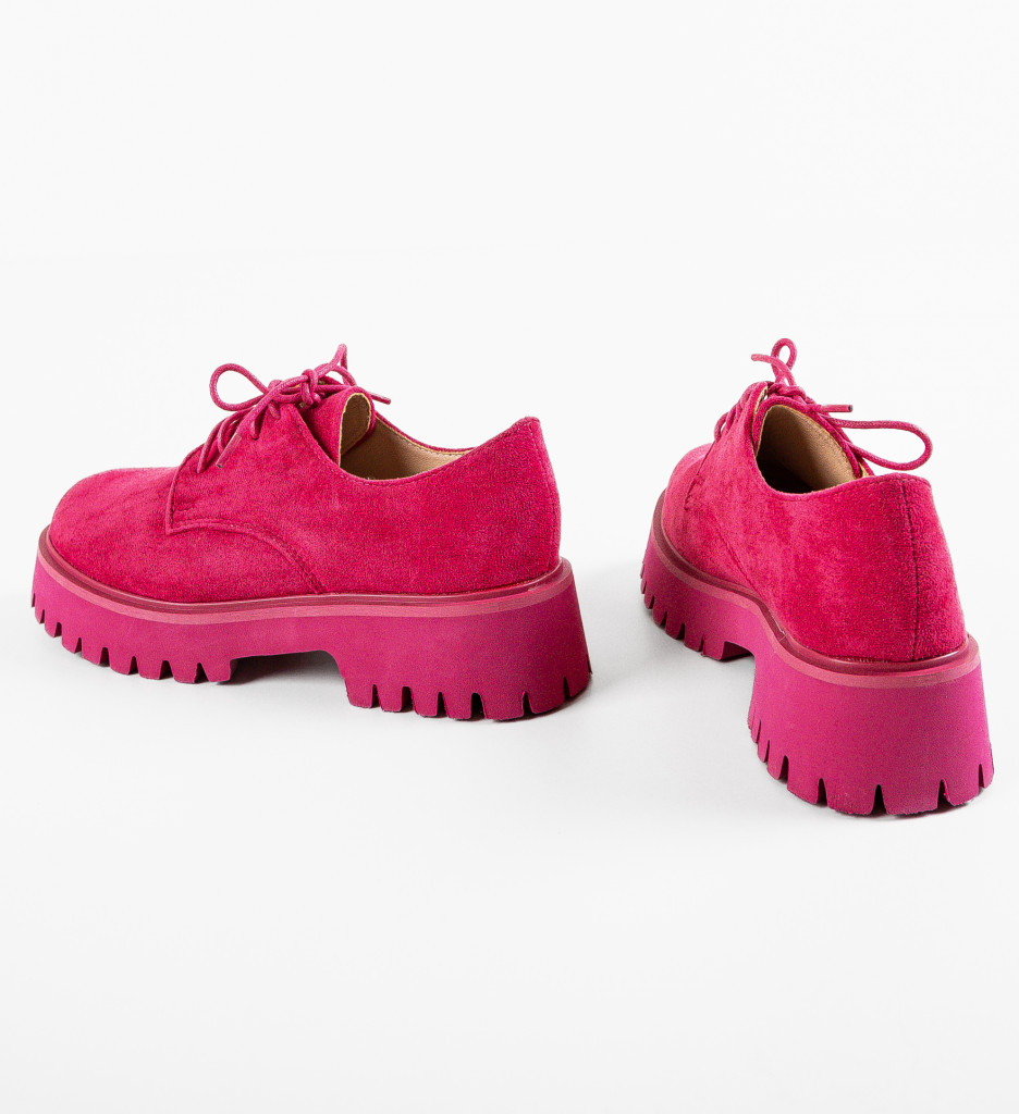 Pantofi casual dama Maisie Fuchsia - 4 | YEO