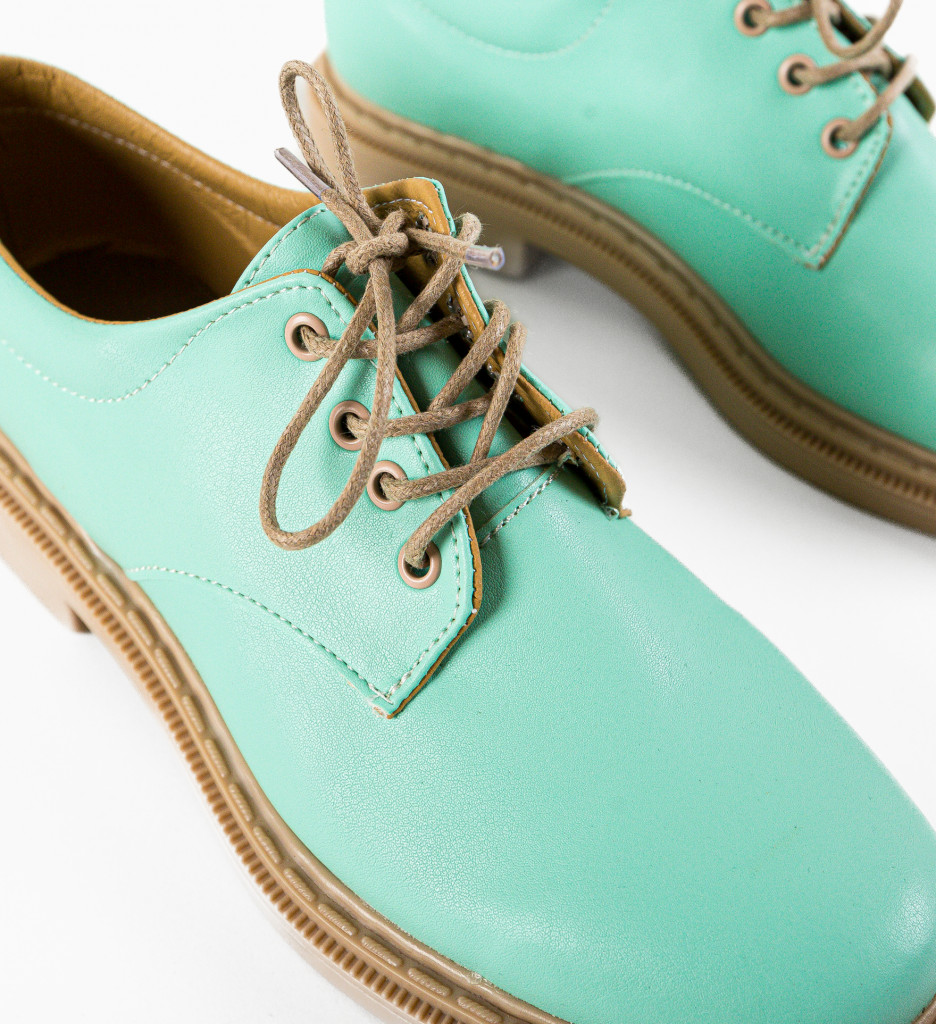 Poze Pantofi casual dama Ofis Turcoaz depurtat.ro 