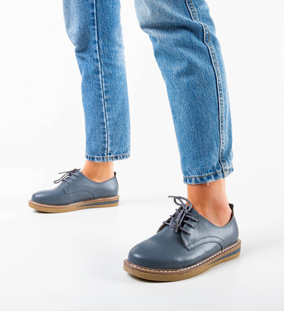 Pantofi Casual Doria Gri - 1 | YEO