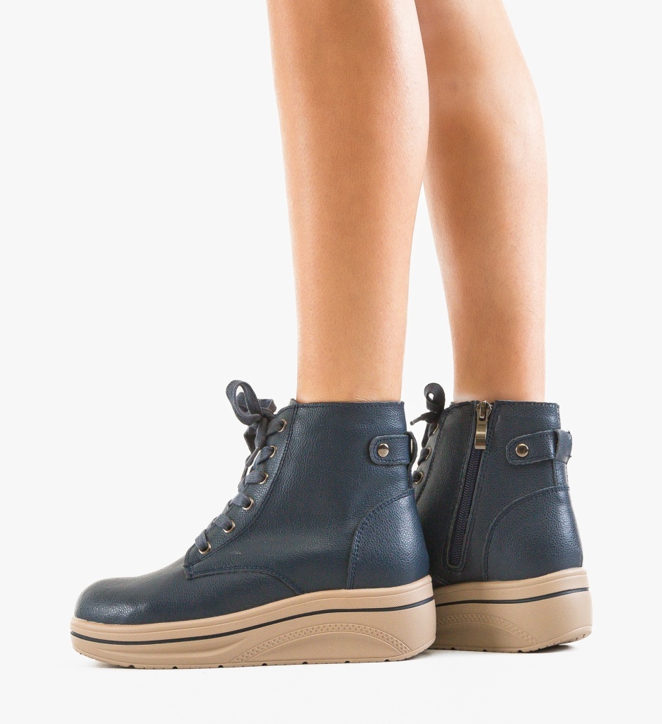 Pantofi Casual Lakiob Bleumarin - 1 | YEO
