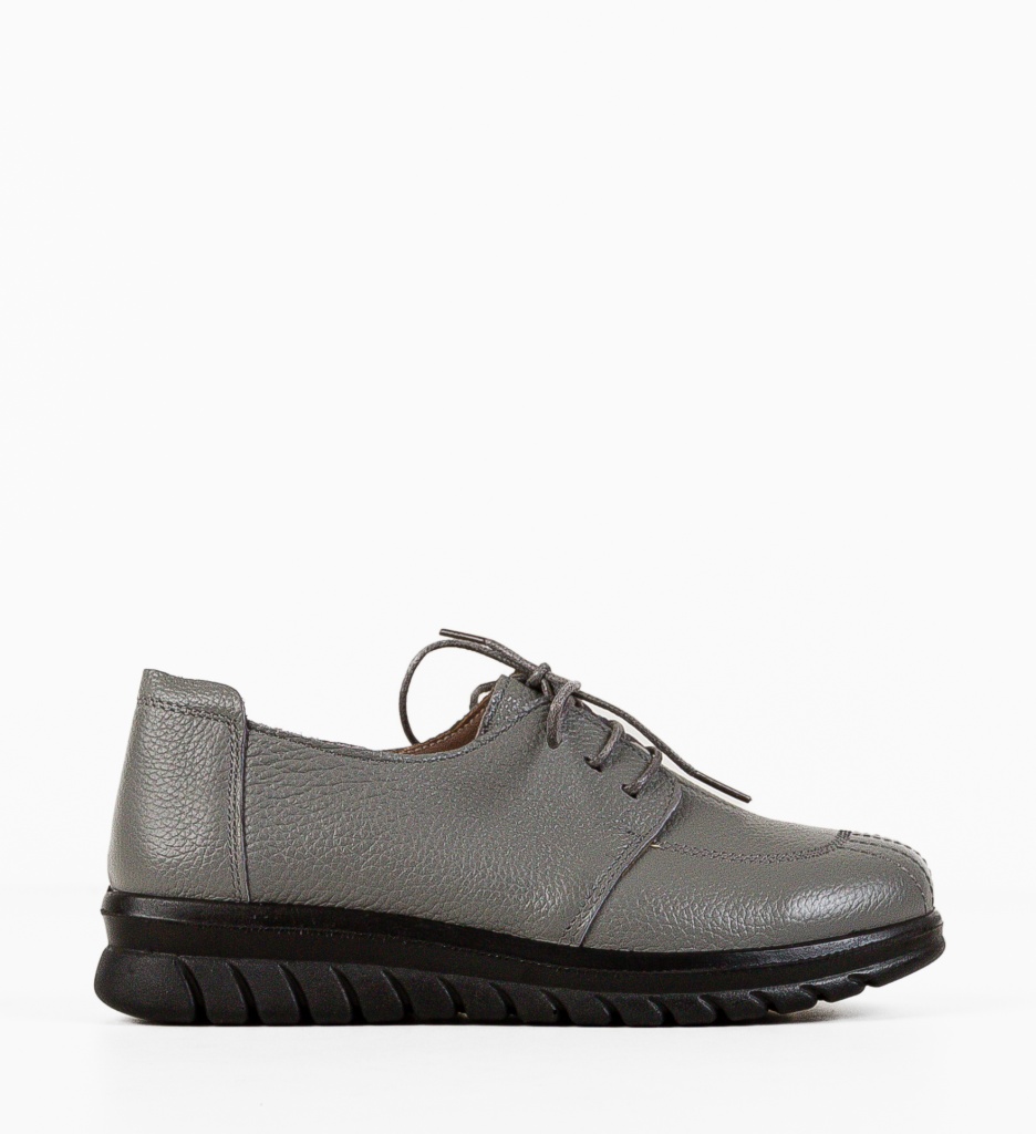 Pantofi Casual Leonates Gri - 3 | YEO