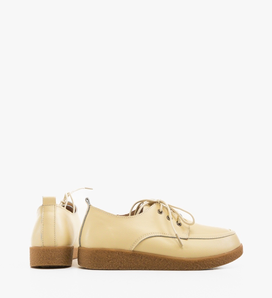 Pantofi Casual Maye Bej - 2 | YEO