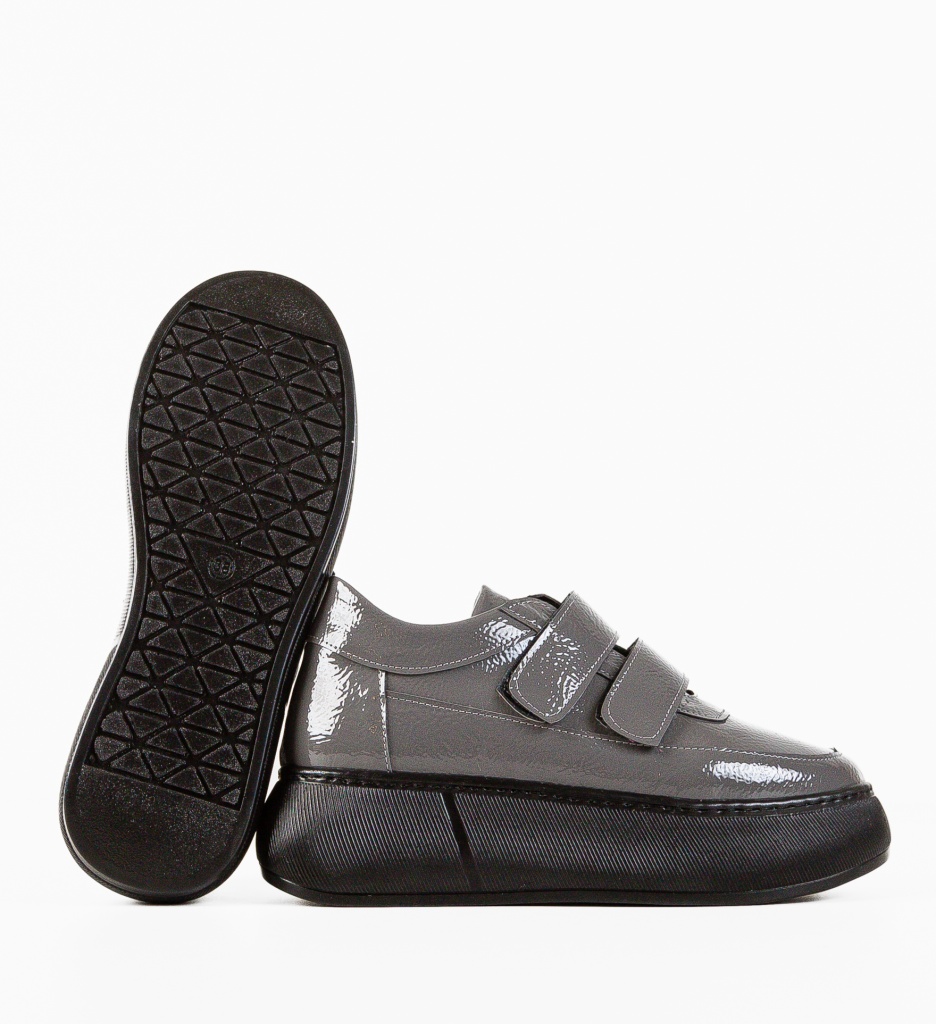 Pantofi Casual Mernera Gri - 5 | YEO