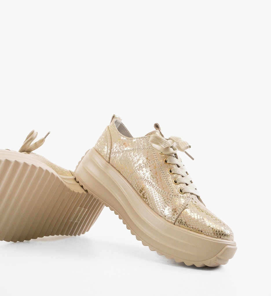 Pantofi Casual Myhos Bej - 2 | YEO