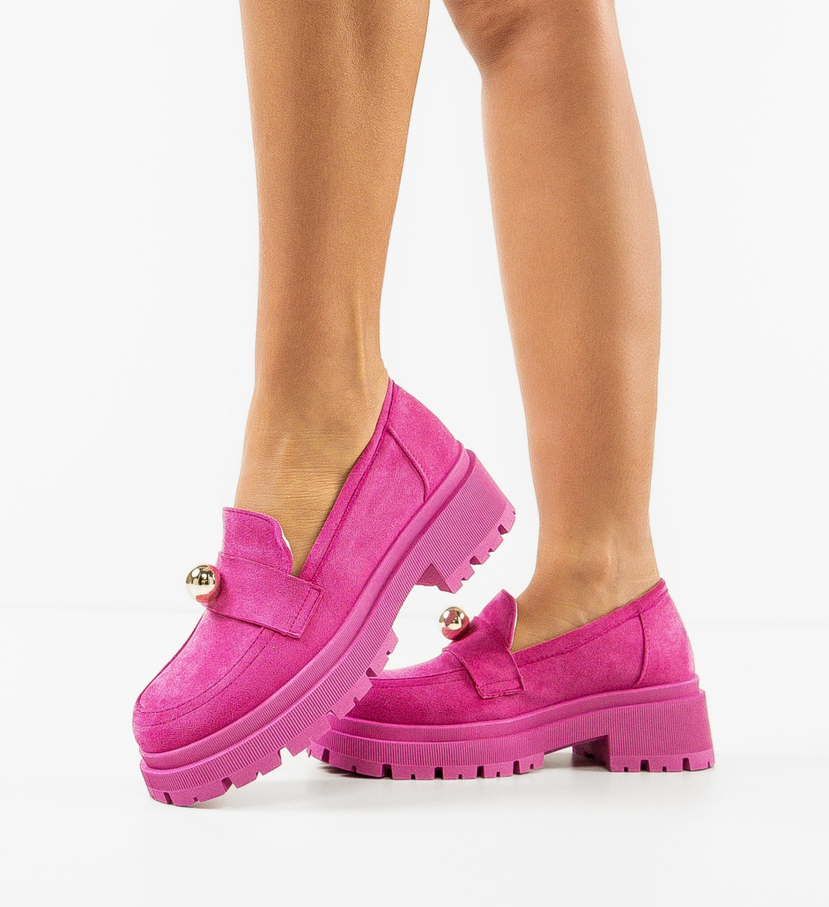 Pantofi Casual Nieve Fuchsia - 2 | YEO