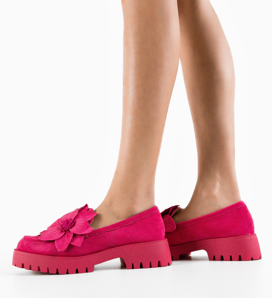 Pantofi Casual Onyeka Fuchsia - 1 | YEO