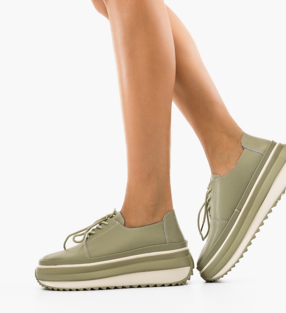 Pantofi Casual Reprale Verzi