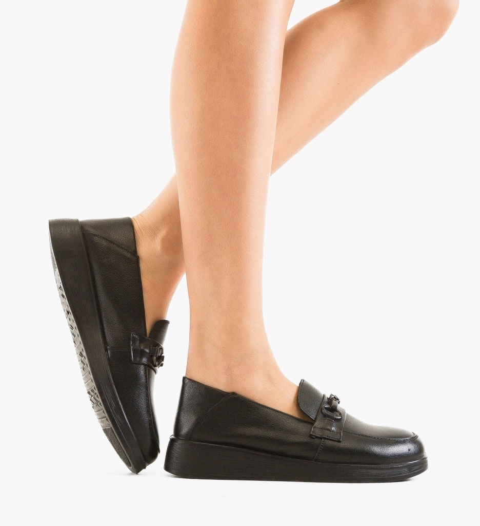 Pantofi Casual Sejad Negri - 1 | YEO