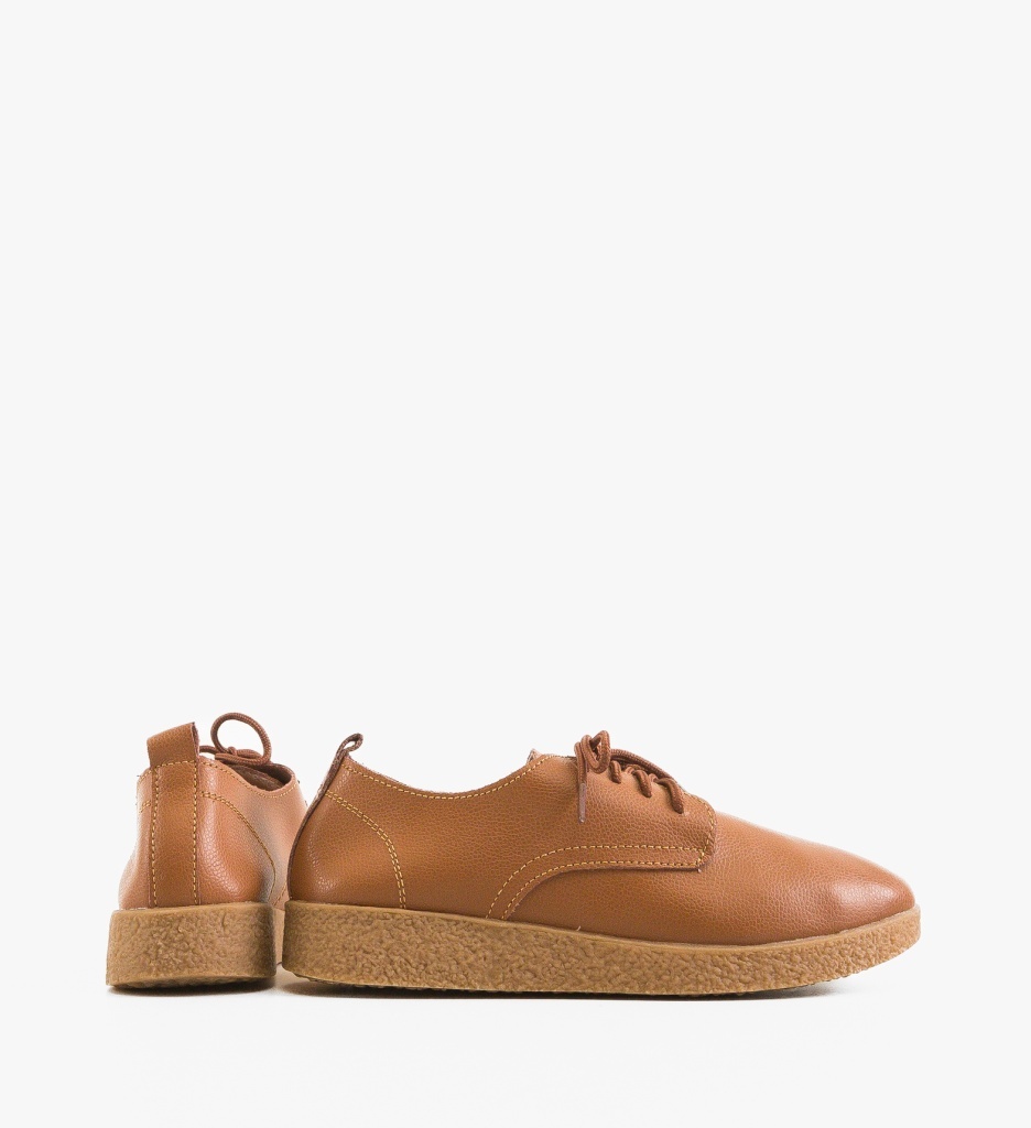 Pantofi Casual Sindre Camel - 3 | YEO