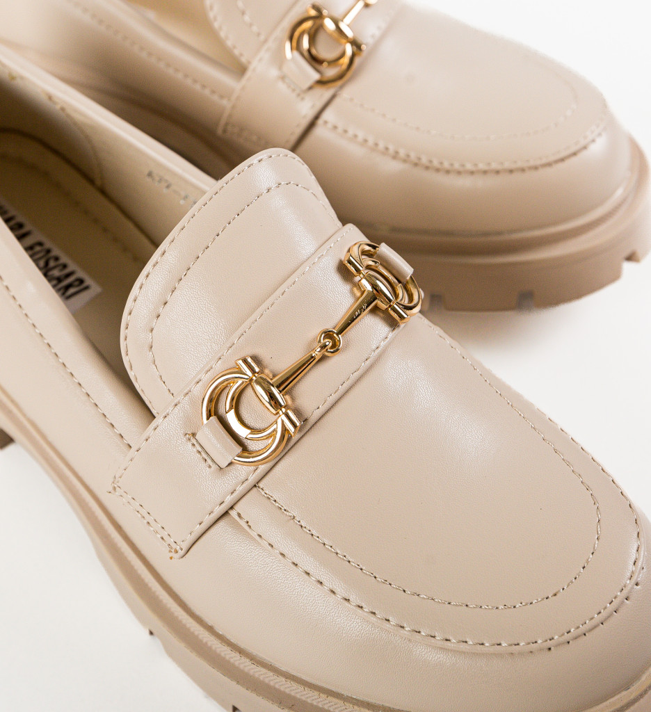 Poze Pantofi Casual Sloan Bej depurtat.ro 