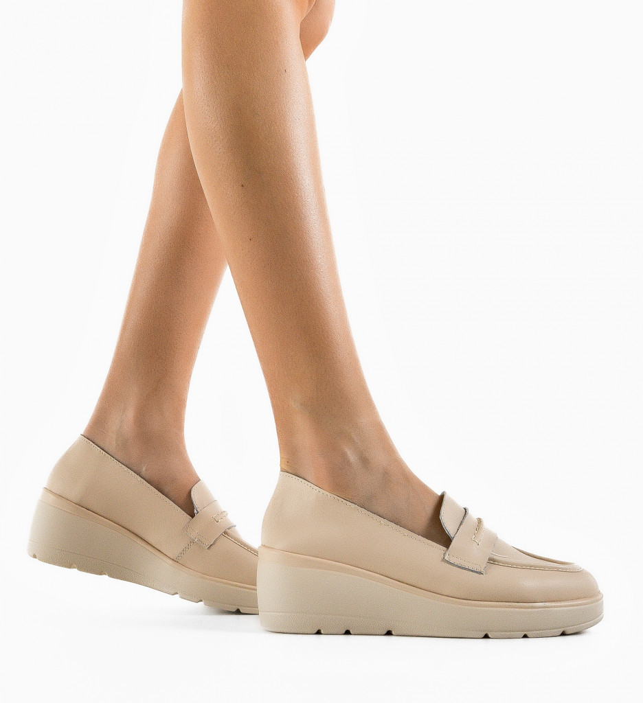 Pantofi Casual Teyana Bej