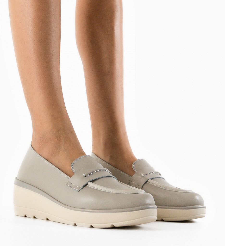 Pantofi Casual Teyana Gri