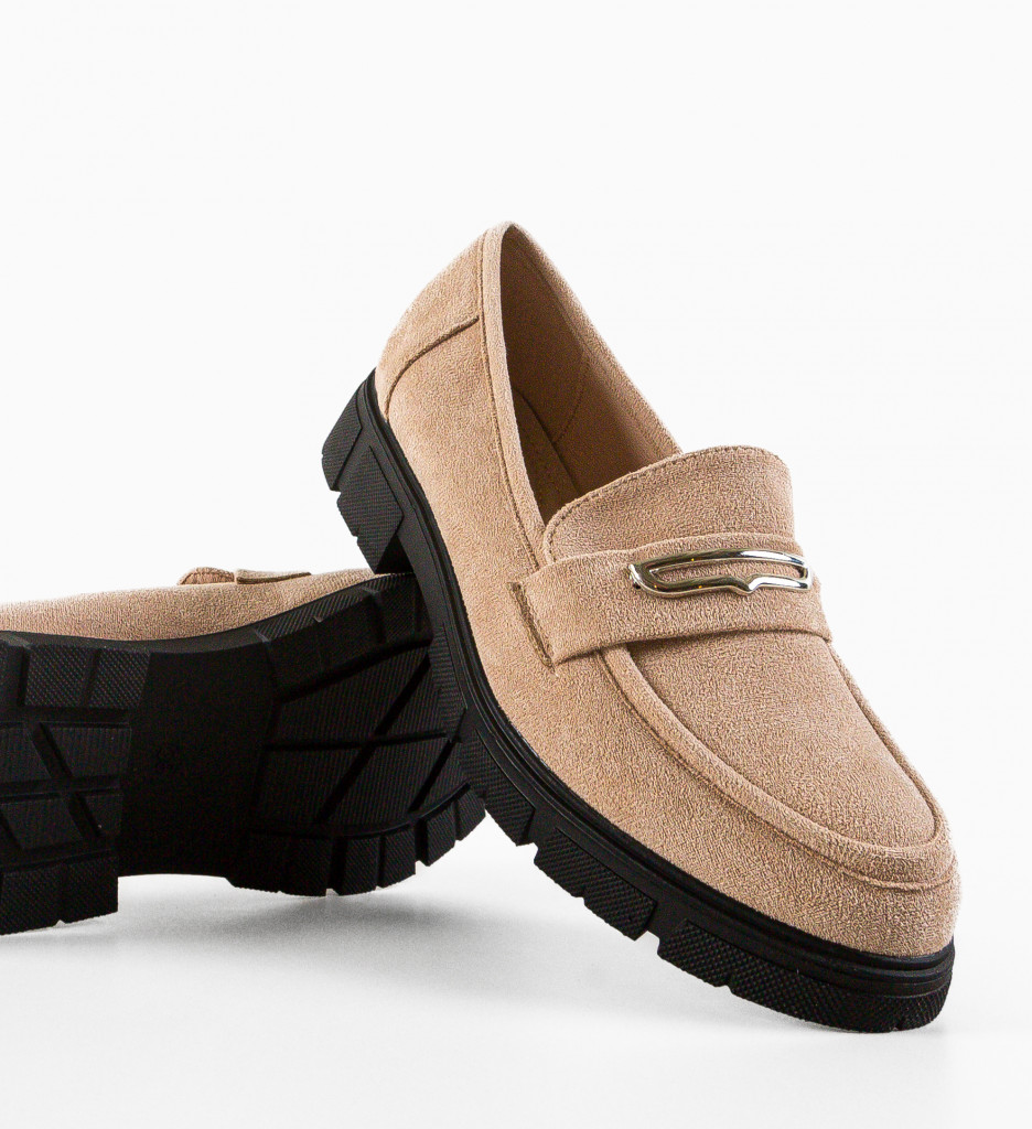 Pantofi casual Tyna Bej