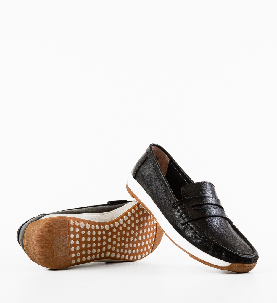 Pantofi Casual Uyteu Negri - 4 | YEO