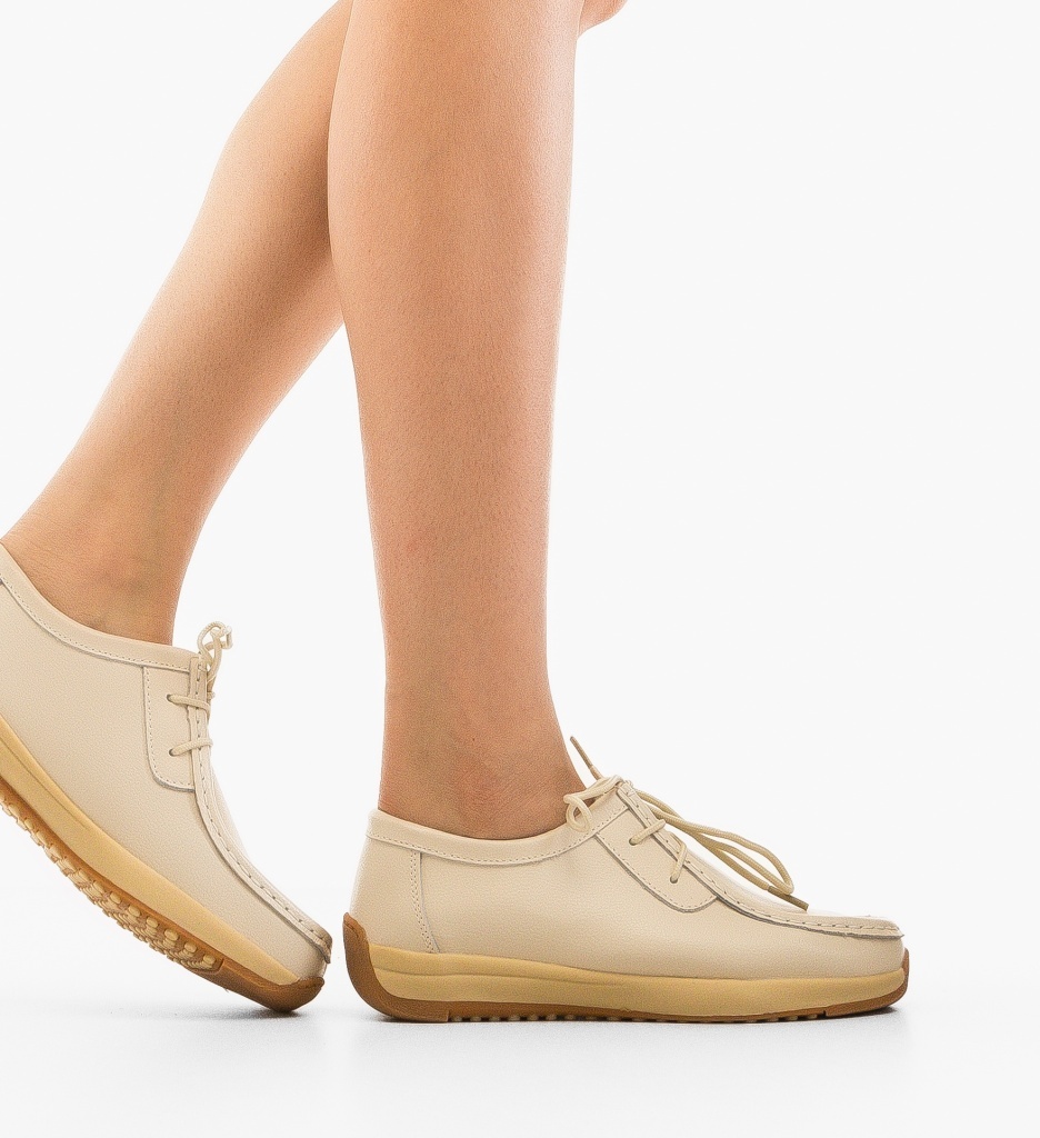 Pantofi Casual Zackary Bej
