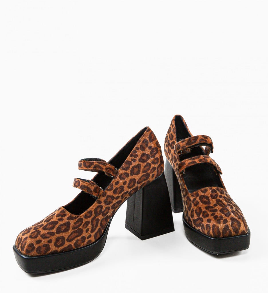 Pantofi dama Freyja Animal Print - 5 | YEO