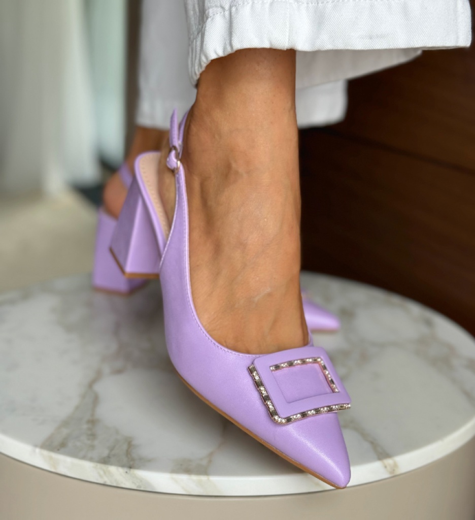 Pantofi dama Gentalya Mov - 2 | YEO