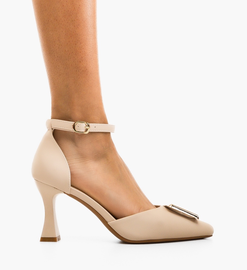 Pantofi dama Habib Bej - 1 | YEO
