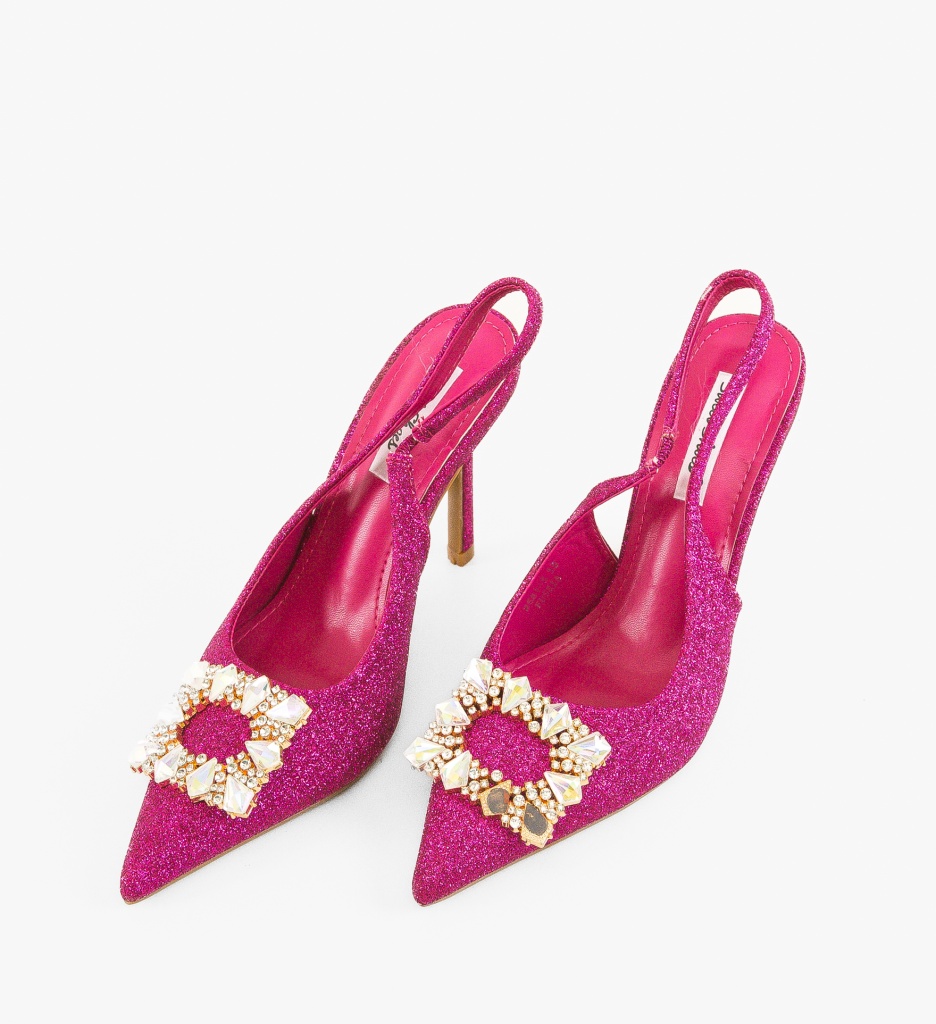 Pantofi dama Hed Fuchsia - 4 | YEO