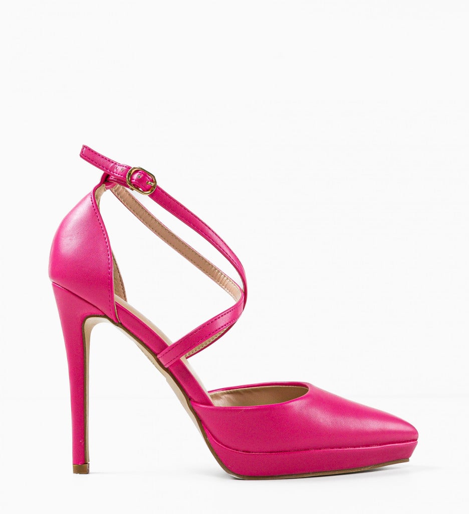 Pantofi dama Horne Fuchsia - 3 | YEO