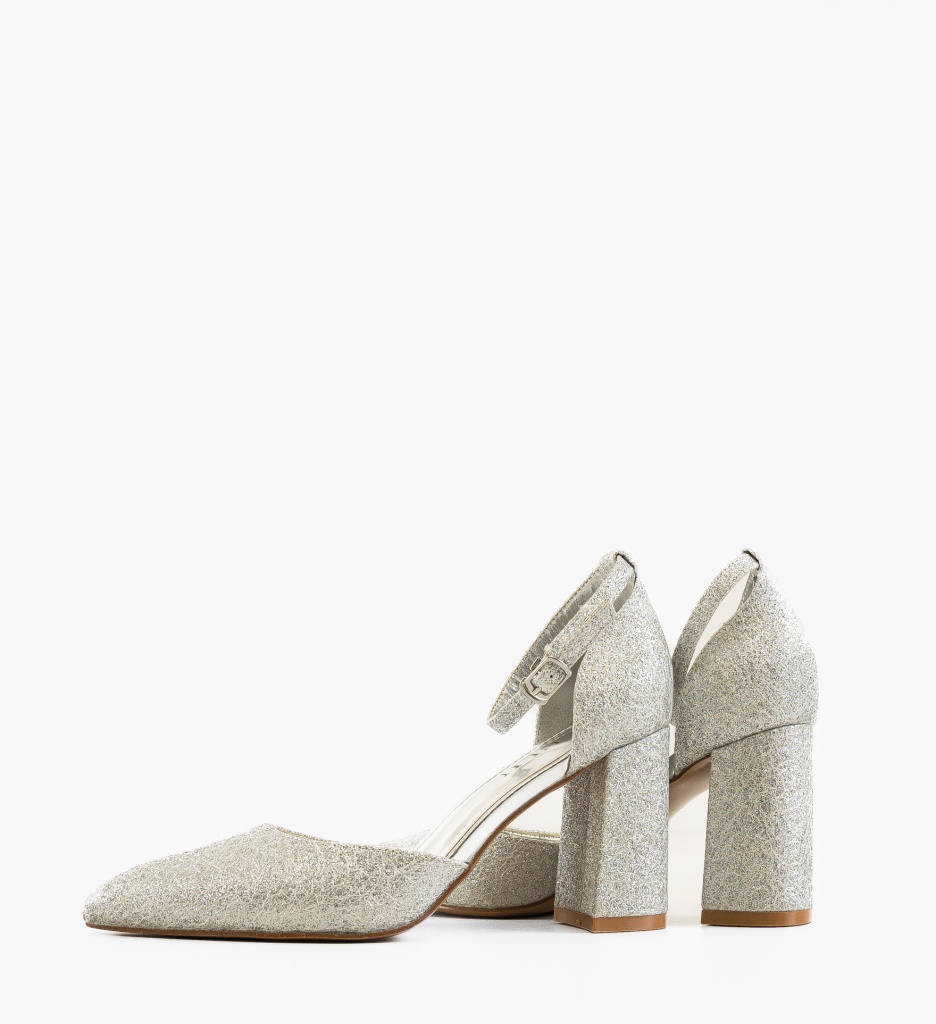 Pantofi dama Jana Argintii - 3 | YEO