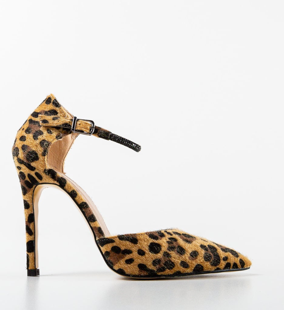 Pantofi dama Katalin Leopard - 4 | YEO