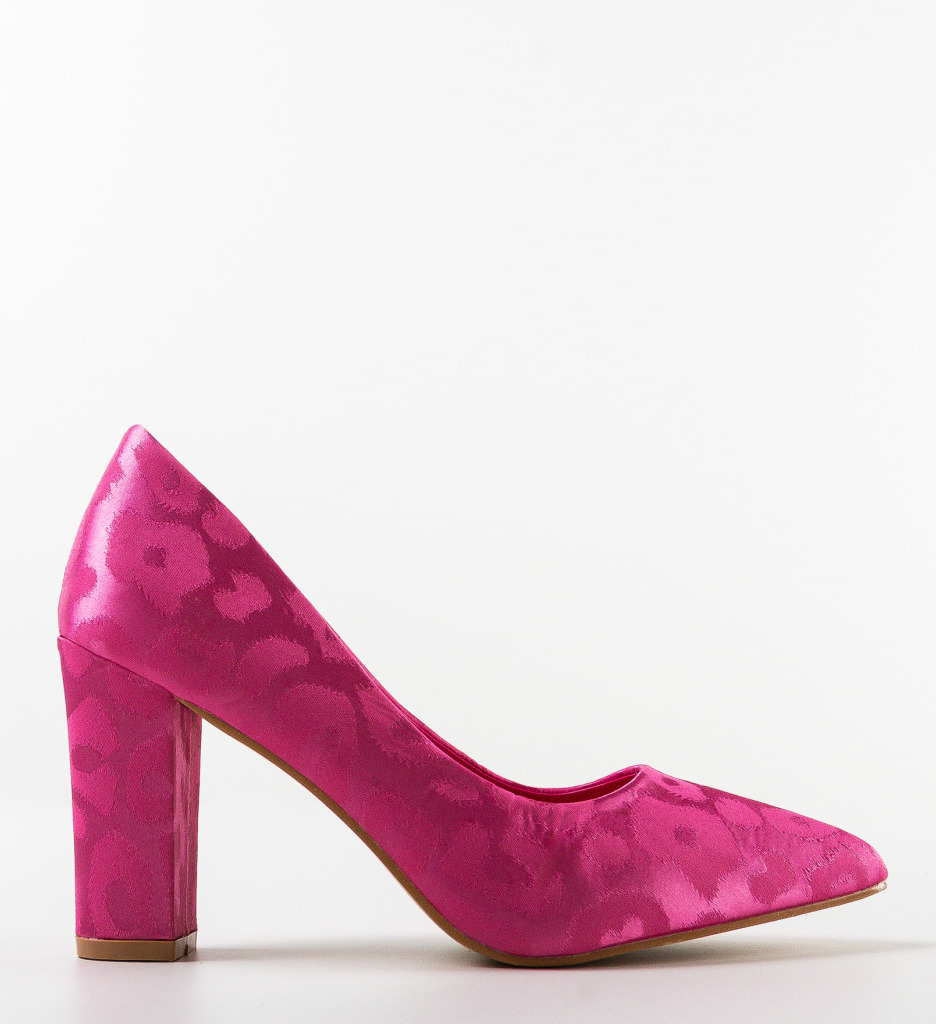 Pantofi dama Kean Fuchsia - 3 | YEO