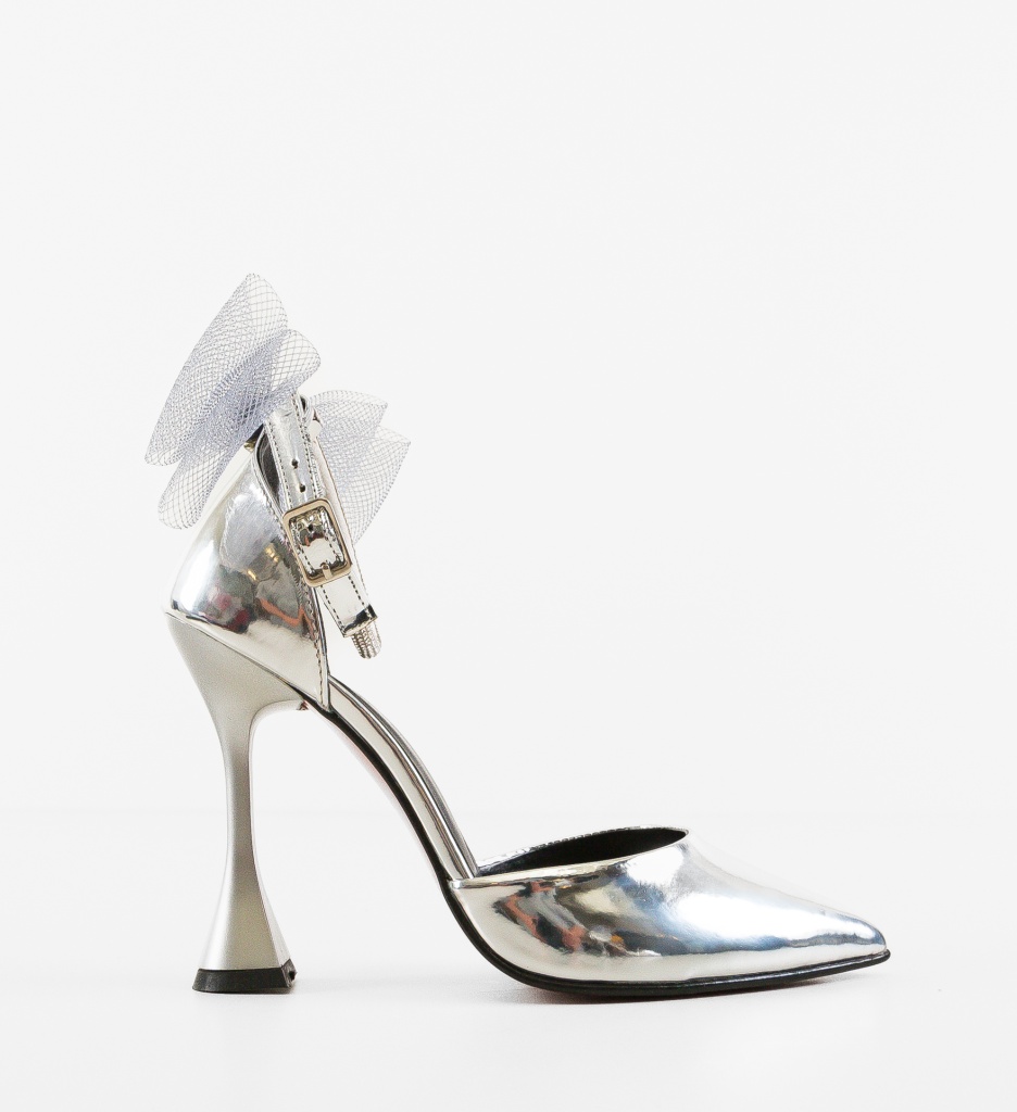 Pantofi dama Kline Argintii - 2 | YEO