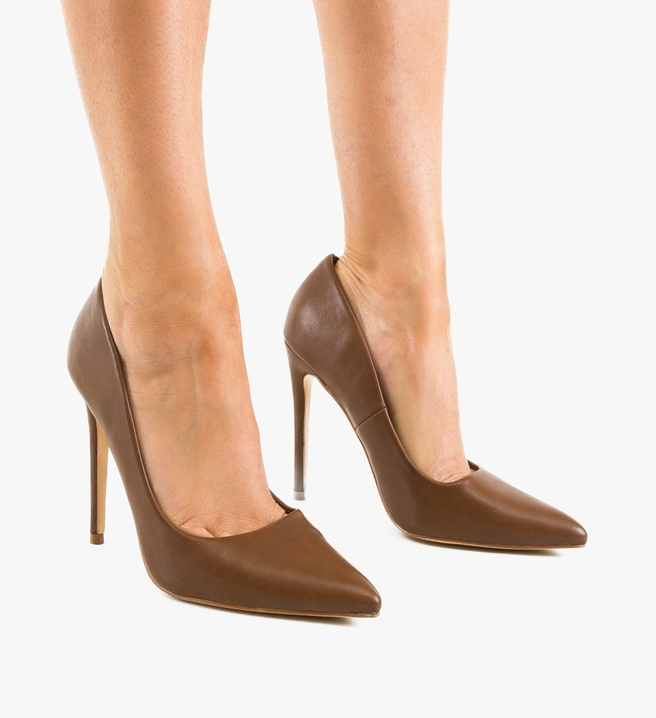 Pantofi dama Lewer Camel