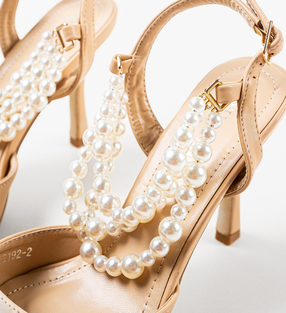 Poze Pantofi dama Livia Bej depurtat.ro 