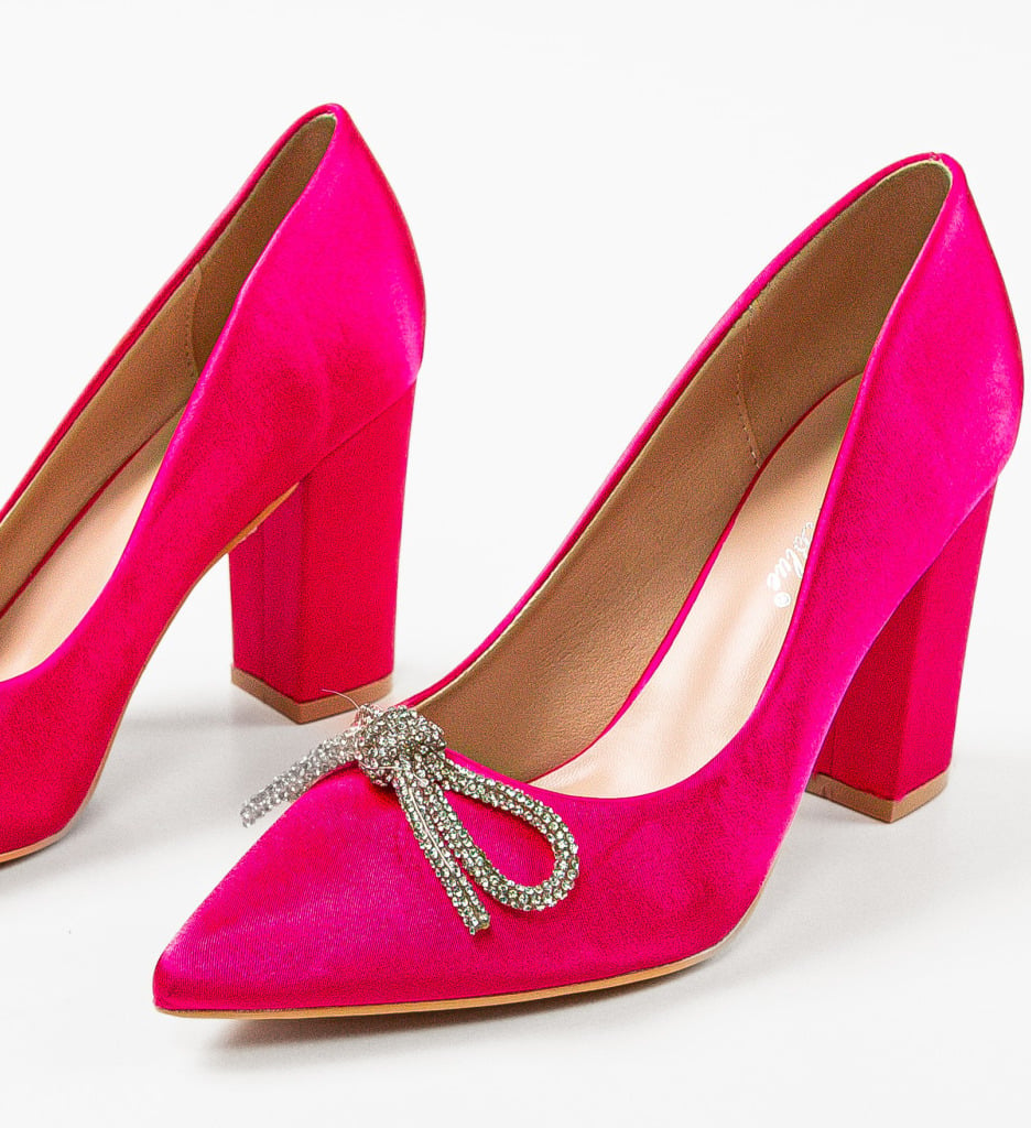 Pantofi dama Rowe Fuchsia - 5 | YEO