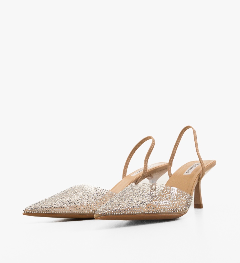 Pantofi dama Shayla Bej - 5 | YEO