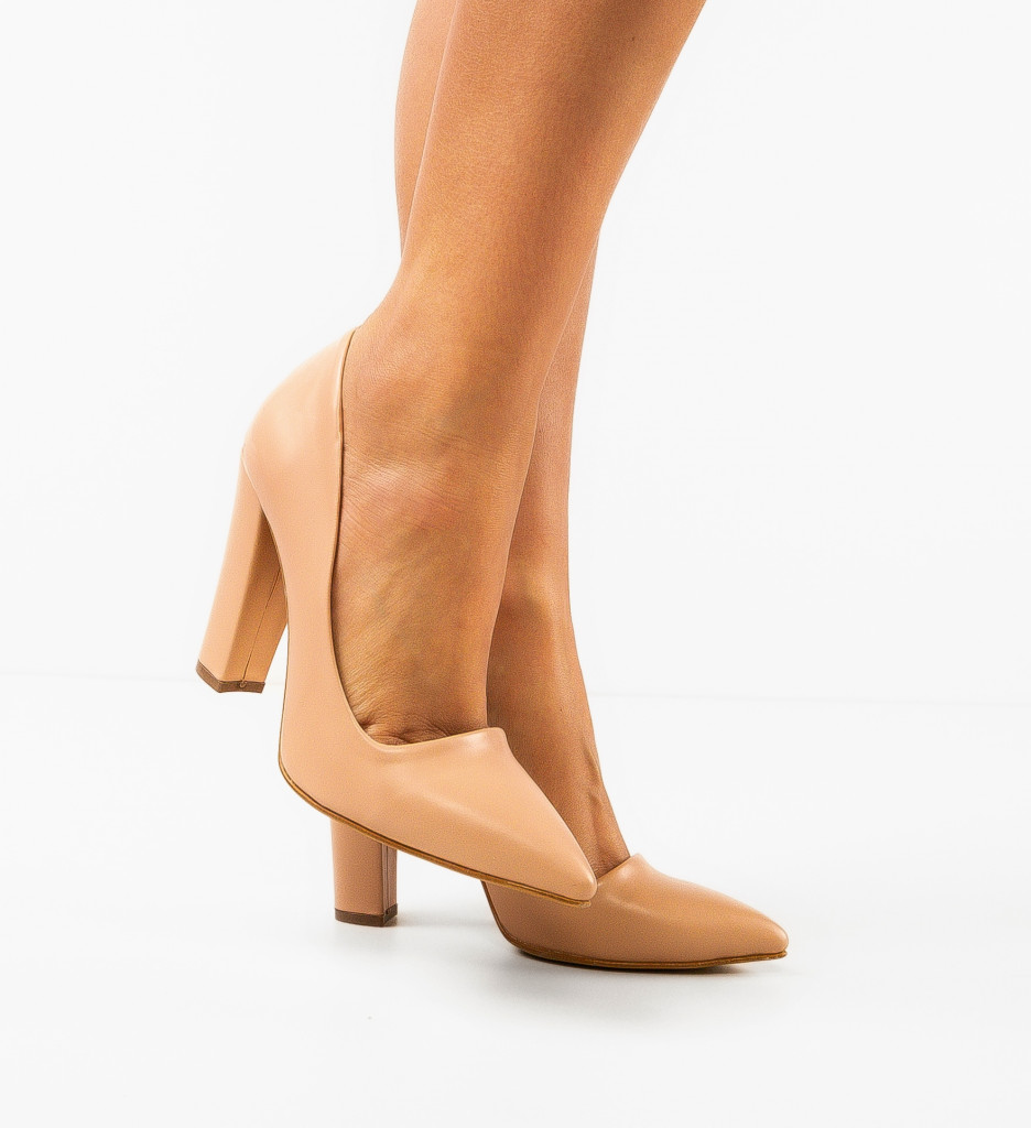 Pantofi dama Sorca Nude - 2 | YEO