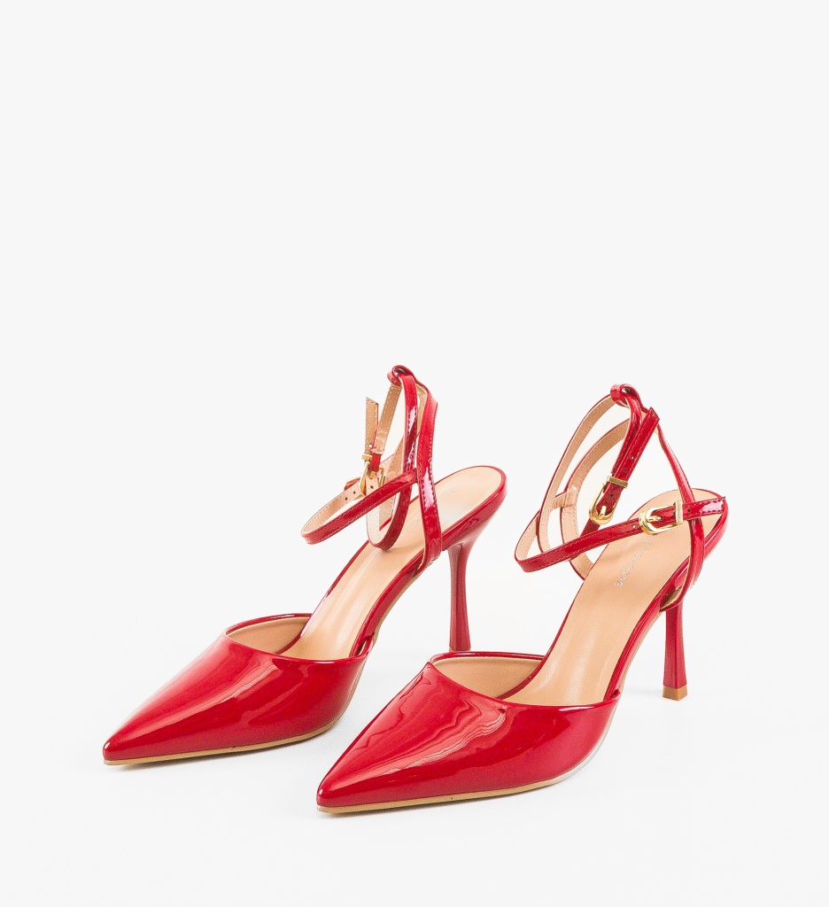Pantofi dama Sureha Rosii - 2 | YEO
