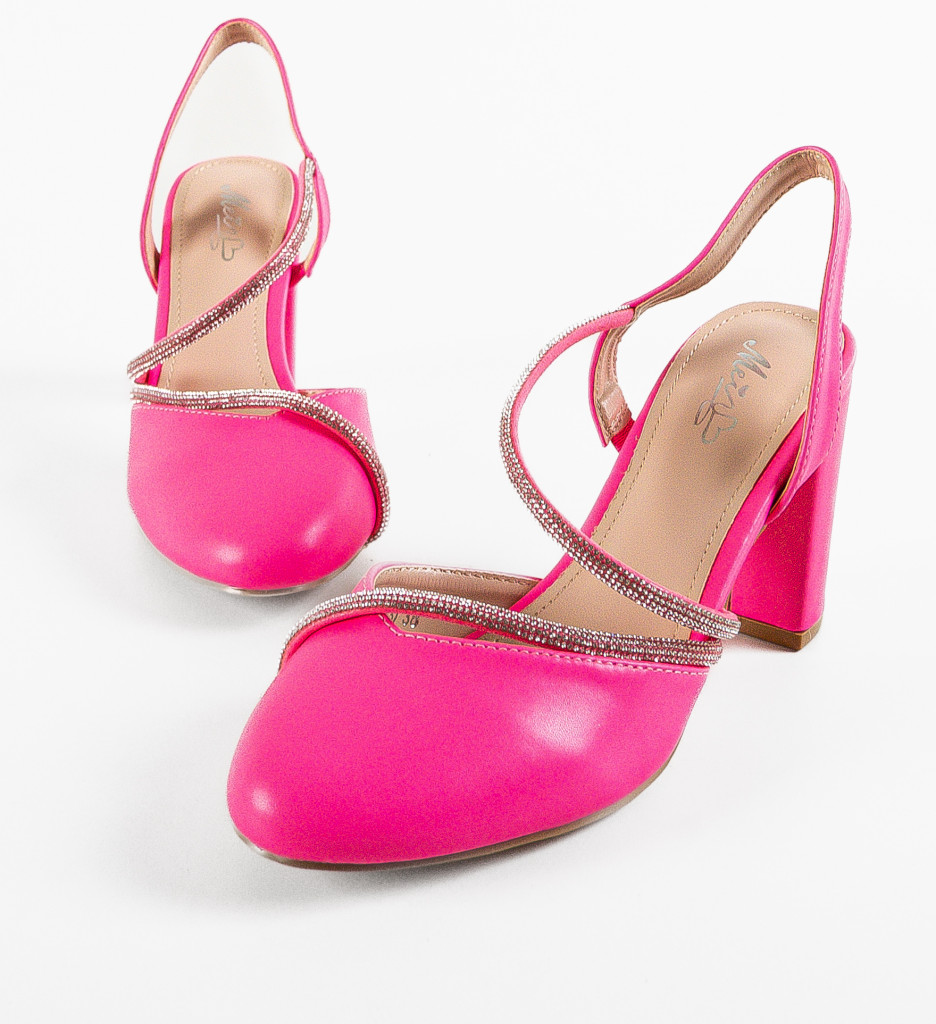 Pantofi dama Sylvi Fuchsia - 4 | YEO