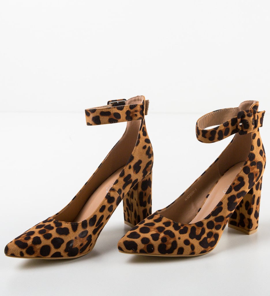 Pantofi dama Tamera Leopard - 5 | YEO