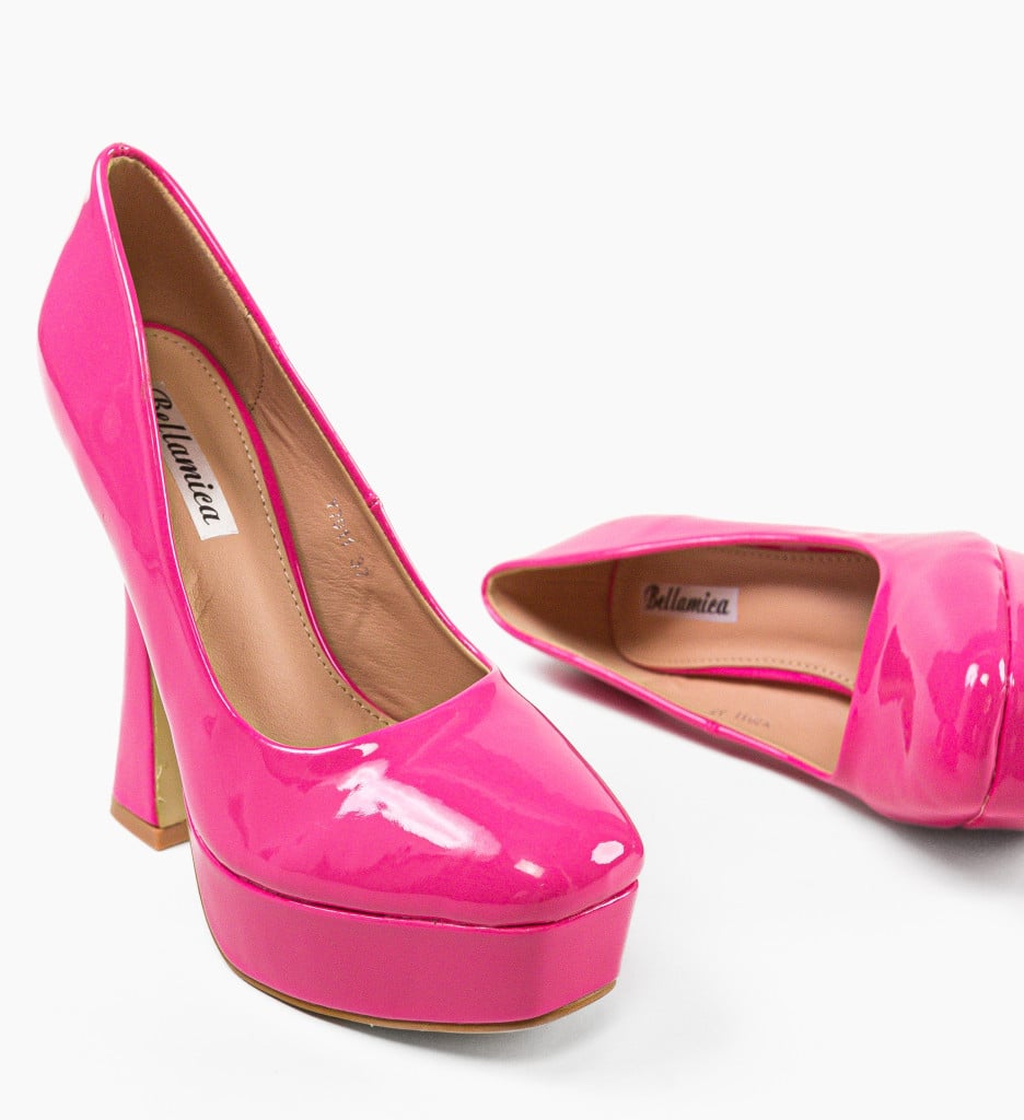 Pantofi dama Tiyam Fuchsia - 3 | YEO